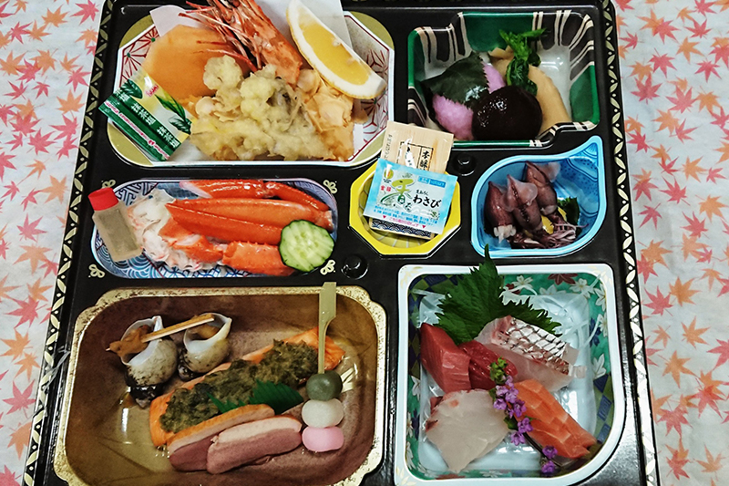 パック弁当